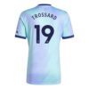 Arsenal Trossard 19 3 Trikot 2024 25 Fußballtrikots
