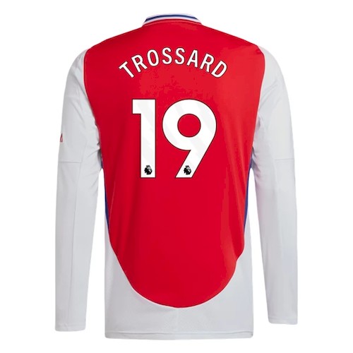 Arsenal Trossard 19 Heimtrikot 2024-25 Fußballtrikots - Langarm
