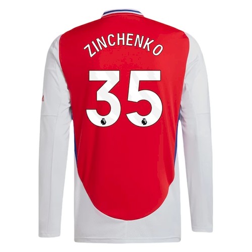 Arsenal Zinchenko 35 Heimtrikot 2024-25 Fußballtrikots - Langarm