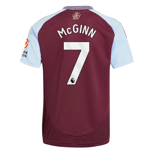 Aston Villa McGinn 7 Heimtrikot 2024 25 Fußballtrikots