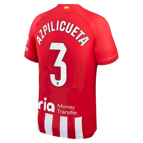 Atlético Madrid César Azpilicueta 3 Heimtrikot 2023-24 Fußballtrikots