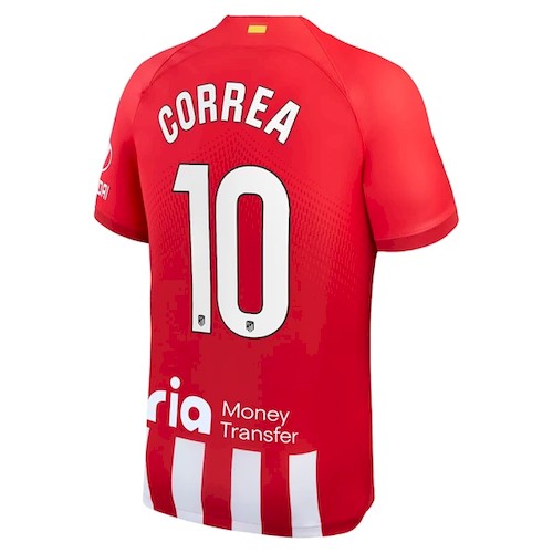 Atlético Madrid Correa 10 Heimtrikot 2023-24 Fußballtrikots