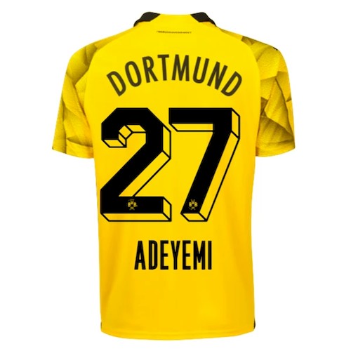 BVB Borussia Dortmund Adeyemi 27 3. Trikot 2023-24 Fußballtrikots