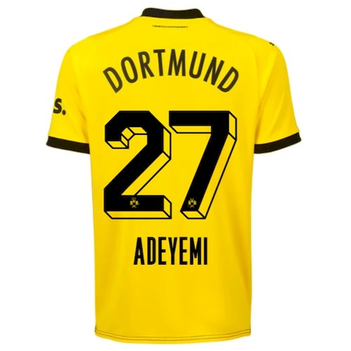 BVB Borussia Dortmund Adeyemi 27 Heimtrikot 2023-24 Fußballtrikots