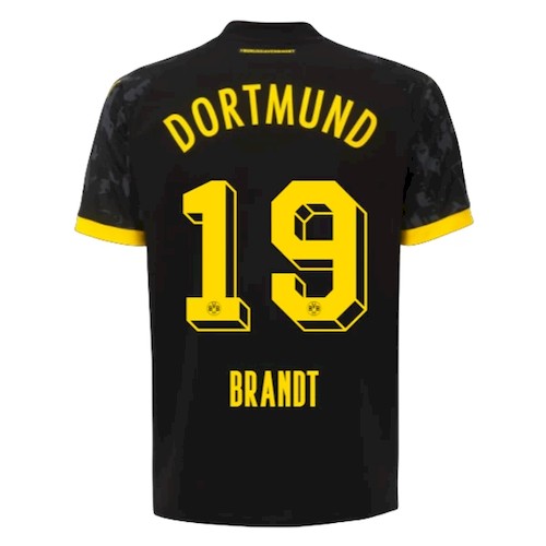 BVB Borussia Dortmund Brandt 19 Auswärtstrikot 2023-24 Fußballtrikots