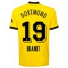 BVB Borussia Dortmund Brandt 19 Heimtrikot 2023 24 Fußballtrikots