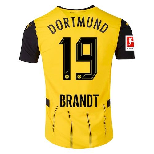 BVB Borussia Dortmund Brandt 19 Heimtrikot 2024-25 Fußballtrikots