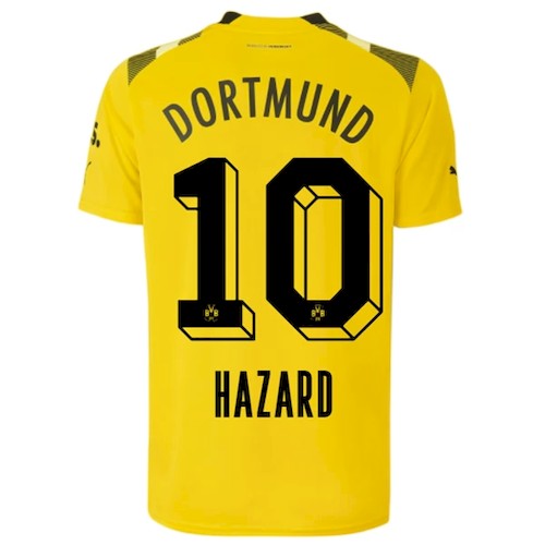 BVB Borussia Dortmund Eden Hazard 10 3. Trikot 2022-23 Fußballtrikots