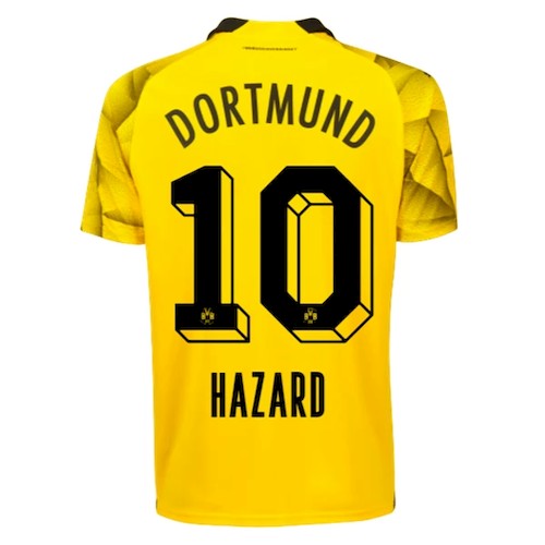 BVB Borussia Dortmund Eden Hazard 10 3. Trikot 2023-24 Fußballtrikots