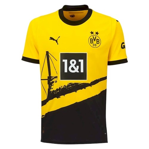BVB Borussia Dortmund Heimtrikot 2023-24 Fußballtrikots - Langarm