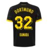 BVB Borussia Dortmund Kamara 32 Auswärtstrikot 2023 24 Fußballtrikots
