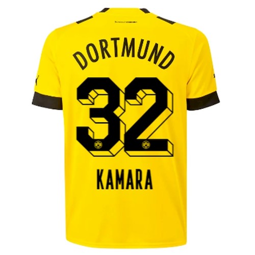 BVB Borussia Dortmund Kamara 32 Heimtrikot 2022 23 Fußballtrikots