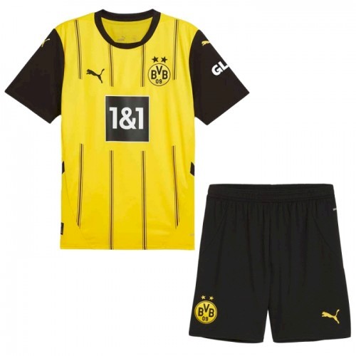 BVB Borussia Dortmund Kinder Heim Trikotsatz 2024 2025 Fußballtrikots