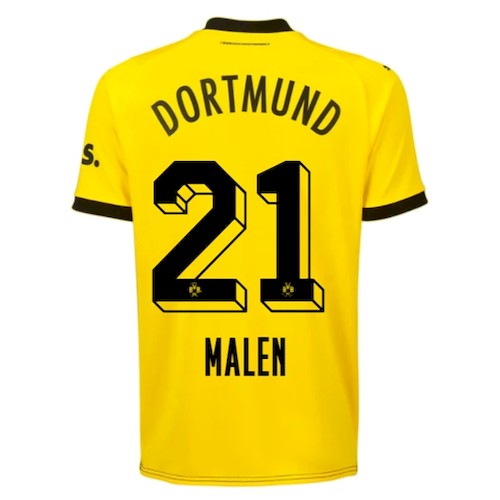 BVB Borussia Dortmund Malen 21 Heimtrikot 2023 24 Fußballtrikots