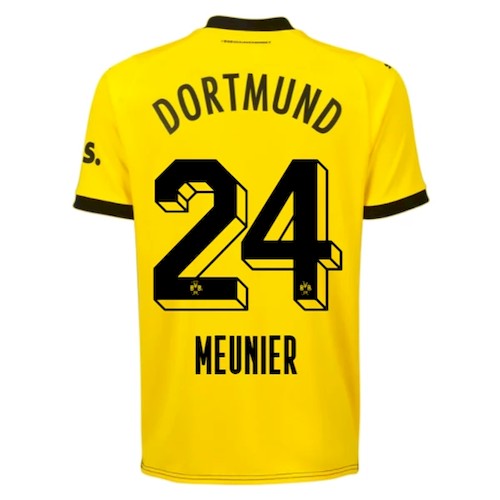 BVB Borussia Dortmund Meunier 24 Heimtrikot 2023 24 Fußballtrikots