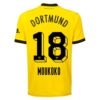 BVB Borussia Dortmund Moukoko 18 Heimtrikot 2023 24 Fußballtrikots