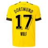 BVB Borussia Dortmund Wolf 17 Heimtrikot 2022 23 Fußballtrikots