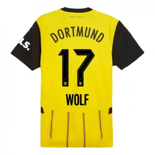 BVB Borussia Dortmund Wolf 17 Heimtrikot 2024-25 Fußballtrikots