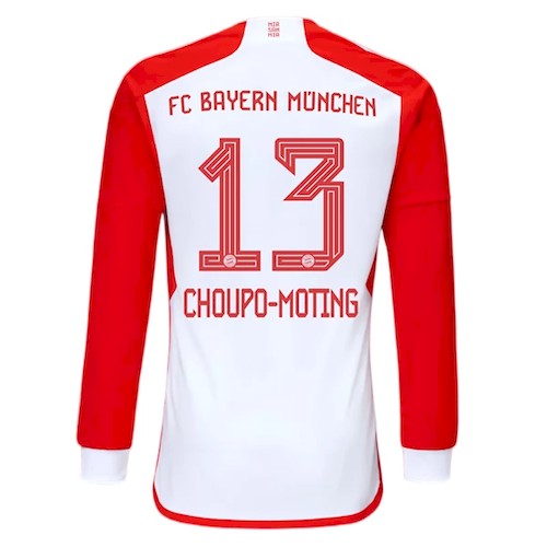Bayern München Choupo-Moting 13 Heimtrikot 2023-24 Fußballtrikots - Langarm