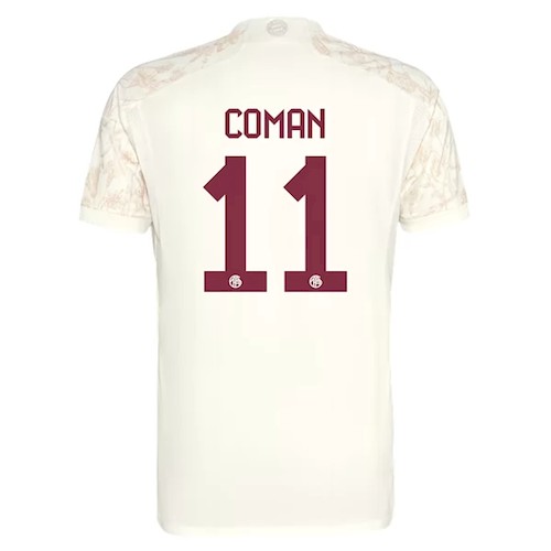 Bayern München Coman 11 3. Trikot 2023-24 Fußballtrikots