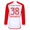 Bayern München Gravenberch 38 Heimtrikot 2023 24 Fußballtrikots Langarm
