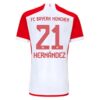 Bayern München Hernandez 21 Heimtrikot 2023 24 Fußballtrikots