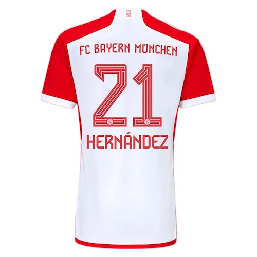 Bayern München Hernandez 21 Heimtrikot 2023-24 Fußballtrikots