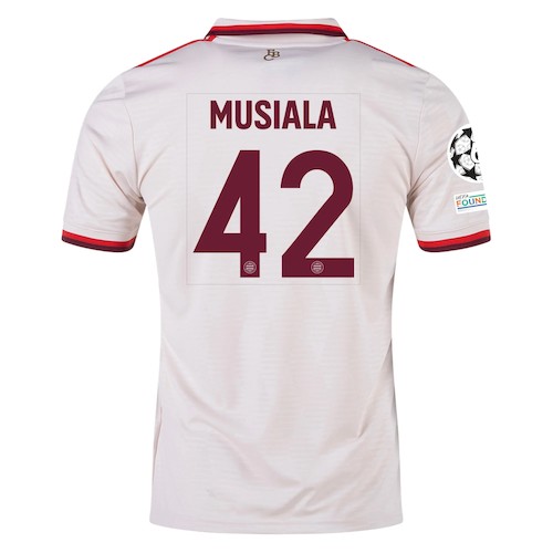 Bayern München Jamal Musiala 42 3. Trikot 2024-25 Fußballtrikots