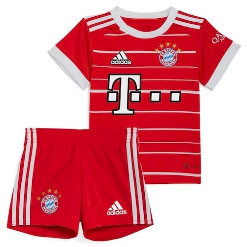 Bayern München Kinder Heim Trikotsatz 2022-23 Fußballtrikots