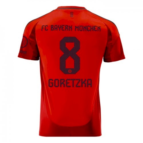 Bayern München Leon Goretzka 8 Heimtrikot 2024-25 Fußballtrikots