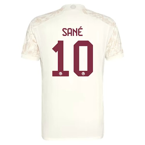 Bayern München Leroy Sané 10 3. Trikot 2023-24 Fußballtrikots