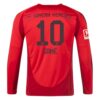 Bayern München Leroy Sané 10 Heimtrikot 2024 25 Fußballtrikots Langarm