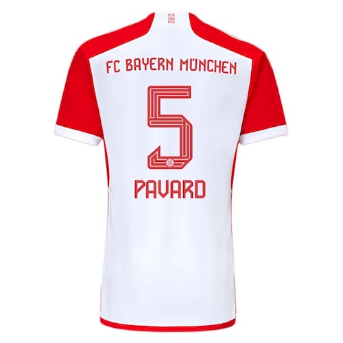 Bayern München Pavard 5 Heimtrikot 2023-24 Fußballtrikots