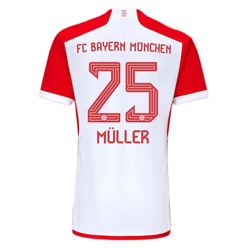Bayern München Thomas Müller 25 Heimtrikot 2023-24 Fußballtrikots