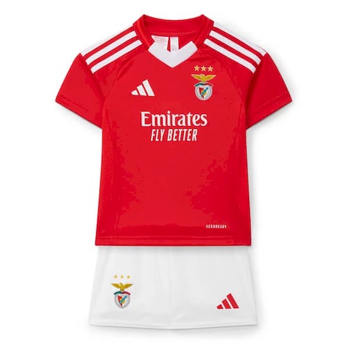 Benfica Kinder Heim Trikotsatz 2024 Fußballtrikots