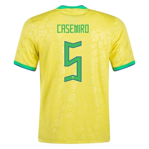 Brasilien Casemiro 5 Heimtrikot 2022 Fußballtrikots
