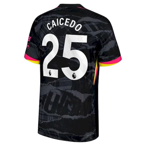 Chelsea Caicedo 25 3. Trikot 2024-25 Fußballtrikots