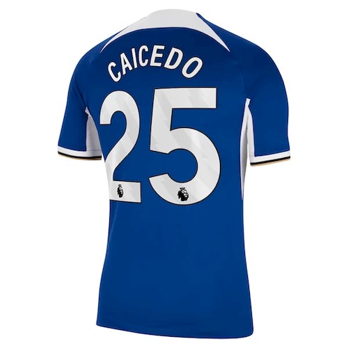 Chelsea Caicedo 25 Heimtrikot 2023-24 Fußballtrikots