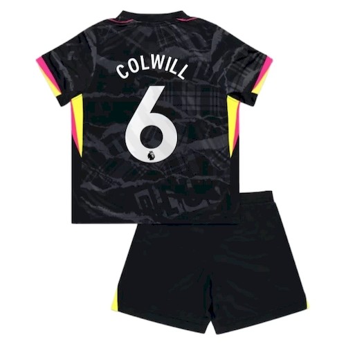 Chelsea Colwill 6 Kinder 3rd Trikotsatz 2024-25 Fußballtrikots