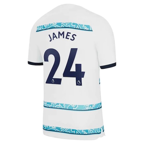 Chelsea James 24 Auswärtstrikot 2022-23 Fußballtrikots