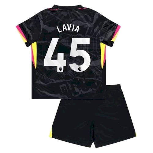 Chelsea Lavia 45 Kinder 3rd Trikotsatz 2024-25 Fußballtrikots