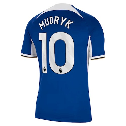 Chelsea Mudryk 10 Heimtrikot 2023-24 Fußballtrikots