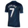Chelsea Sterling 7 Auswärtstrikot 2023 24 Fußballtrikots