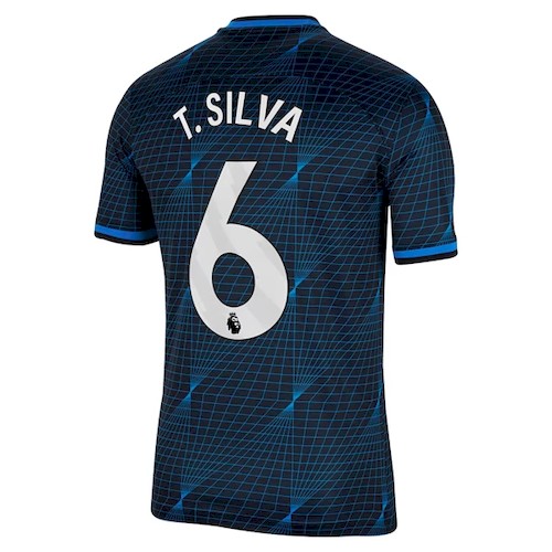 Chelsea T.Silva 6 Auswärtstrikot 2023-24 Fußballtrikots