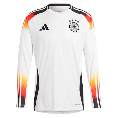 Deutschland Heimtrikot Langarm 2024 Fußballtrikots
