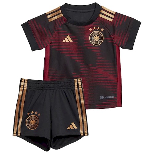 Deutschland Kinder Auswärts Trikotsatz 2022 Fußballtrikots