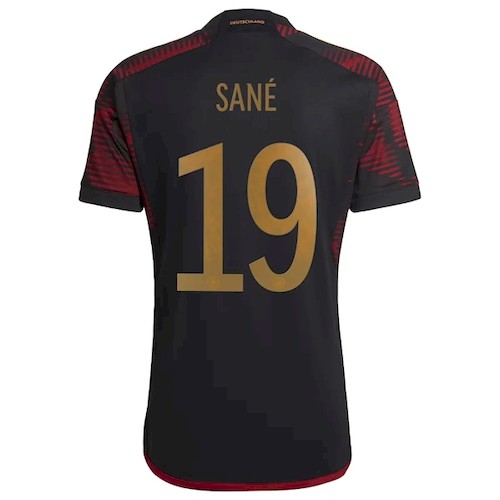 Deutschland Leroy Sané 19 Auswärts Fußballtrikots kaufen 2022