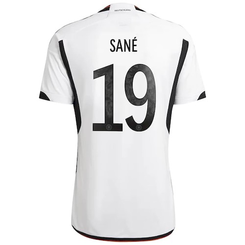 Deutschland Leroy Sané 19 Heim Fußballtrikots kaufen 2022