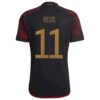 Deutschland Marco Reus 11 Auswärtstrikot 2022 Fußballtrikots