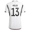Deutschland Thomas Müller 13 Heimtrikot 2022 Fußballtrikots